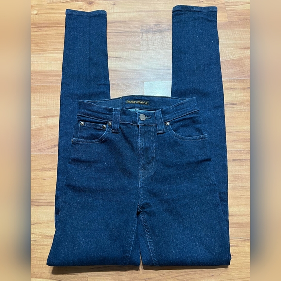 NEW NUDIE Jeans High Kai Organic Recycled Cotton W26 - Picture 4 of 7